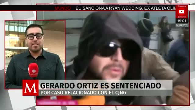 Gerardo Ortiz sentenciado en EU por nexos con 'CJNG' | Rodrigo Rico, 19 de noviembre de 2025
