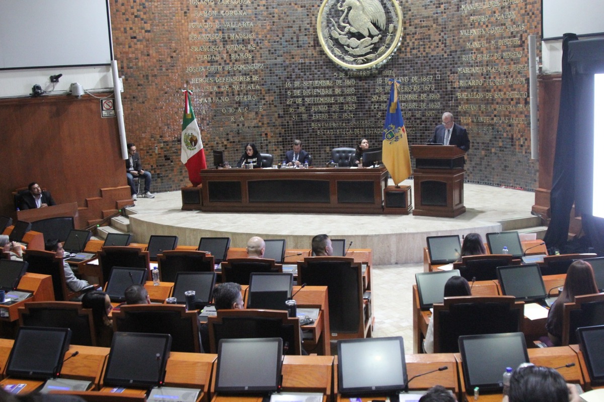 Glosa en el Congreso de Jalisco. (Cortesía)