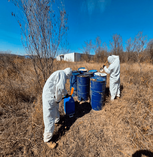 Inhabilitan áreas para la fabricación de drogas. | SSC