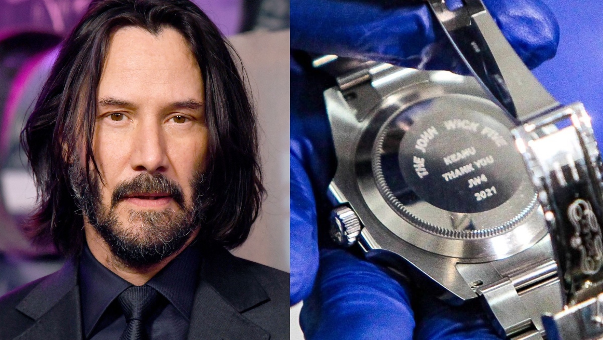 Keanu Reeves envía conmovedora carta en agradecimiento a las autoridades de FBI tras recuperar su reloj robado en su mansión en 2023.