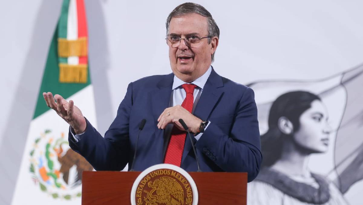 El titular de la Secretaría de Economía, Marcelo Ebrard (Araceli López)