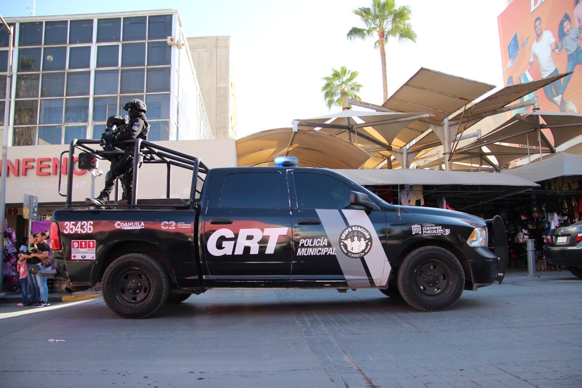 En Torreón, seguirá modelo de seguridad en actividades de fin de año. (Verónica Rivera)