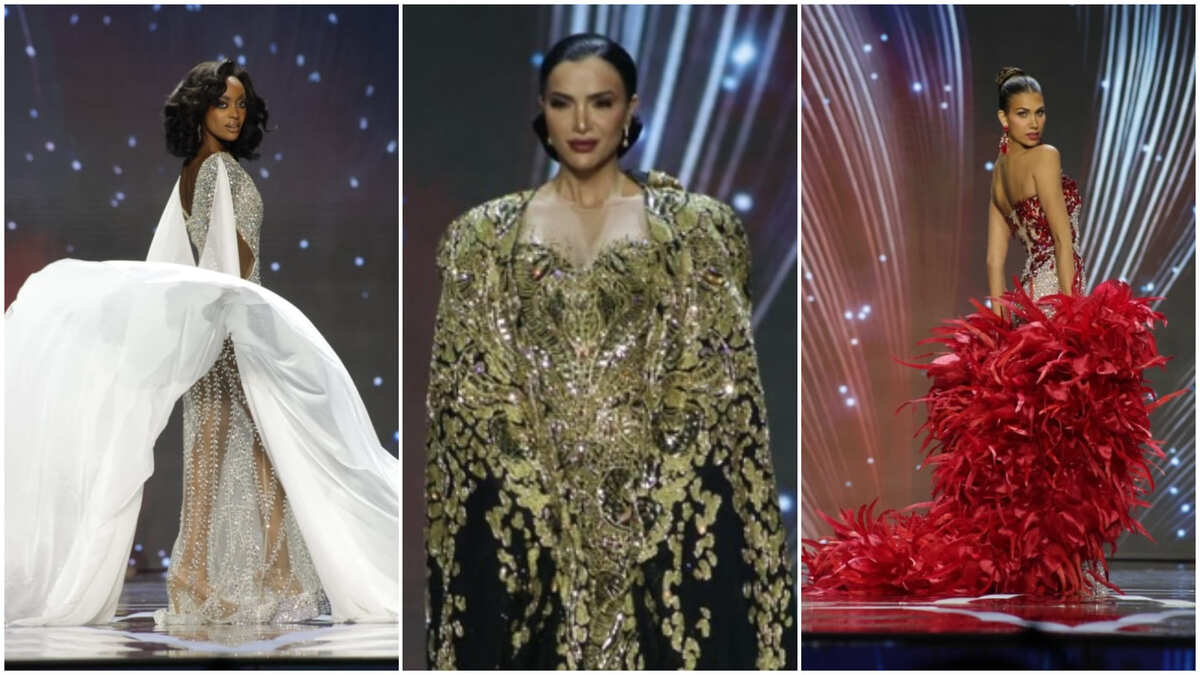 Algunos de los vestidos más ostentosos de la semifinal de Miss Universo 2025 | Facebook