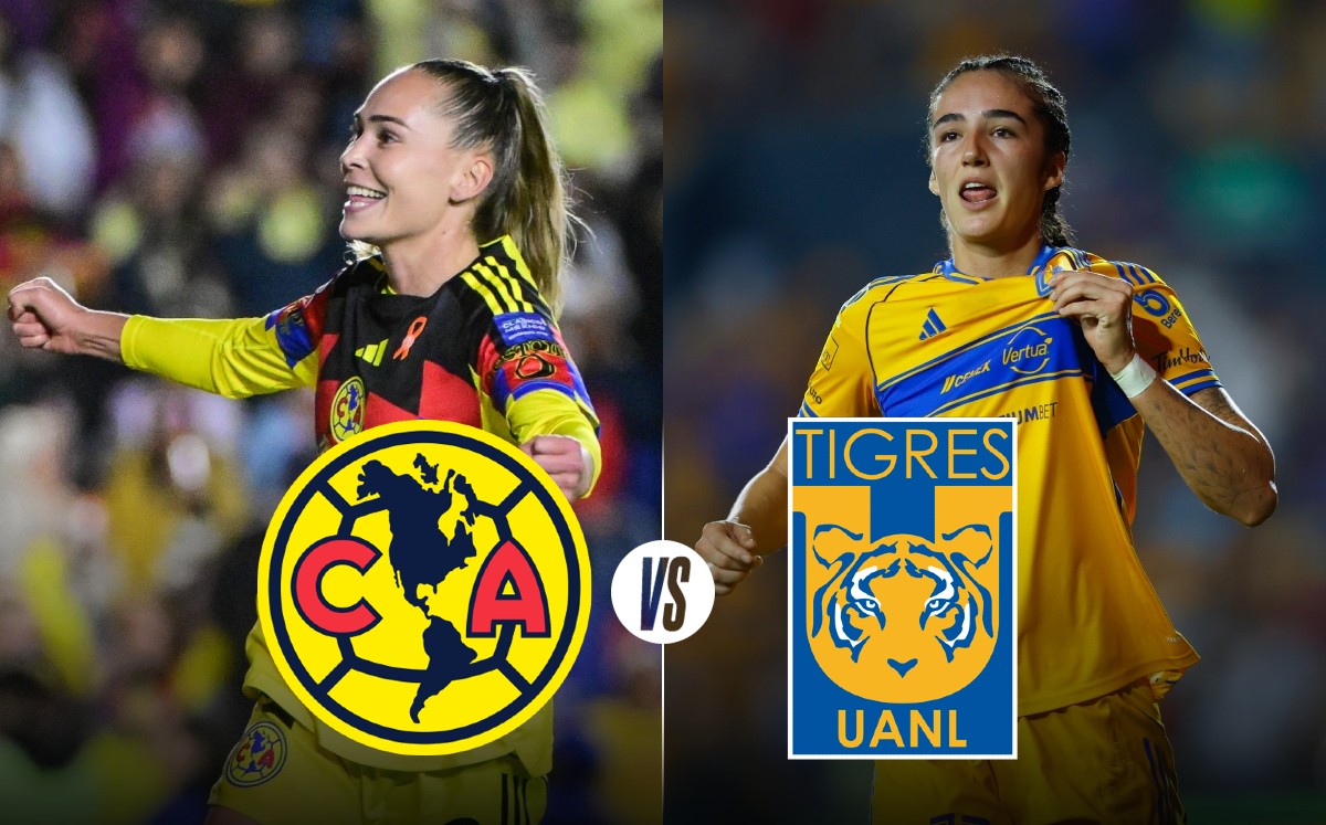¿A qué hora juega América vs Tigres EN VIVO? Dónde VER la Final de Ida de la Liga MX Femenil 2025 HOY