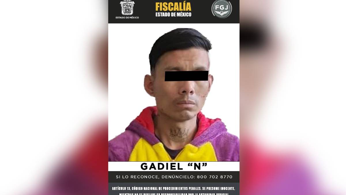 Gadiel 'N' fue trasladado al Centro Penitenciario y de Reinserción Social de la región. Especial