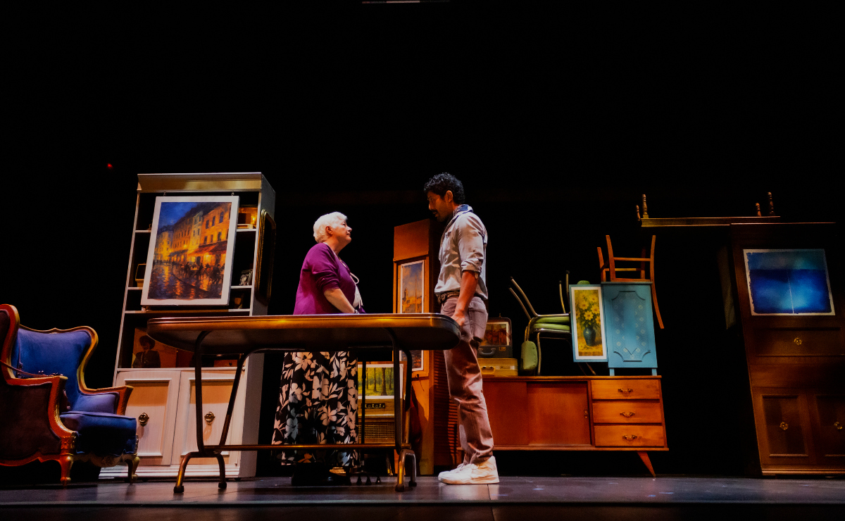 'La galería de mi abuela' es una obra sobre el amor de esta familia, en particular del nieto Dany. (Foto: Ignacio Ponce)