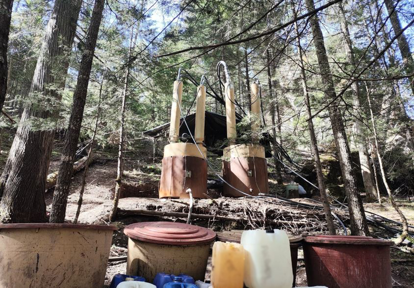 Inhabilitan laboratorio clandestino en Sinaloa. | Especial