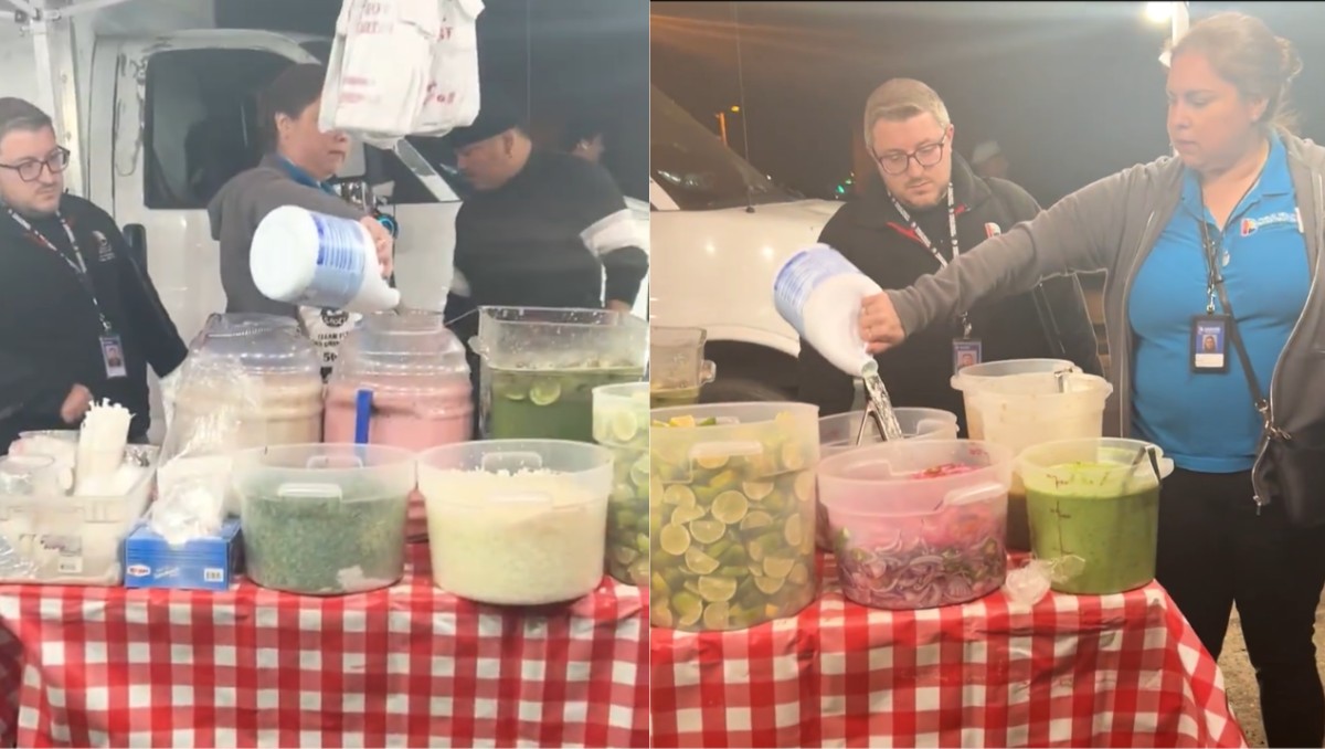 Inspectora de salubridad de EU arroja coloro sobre comida de vendedores latinos. | Foto: Especial