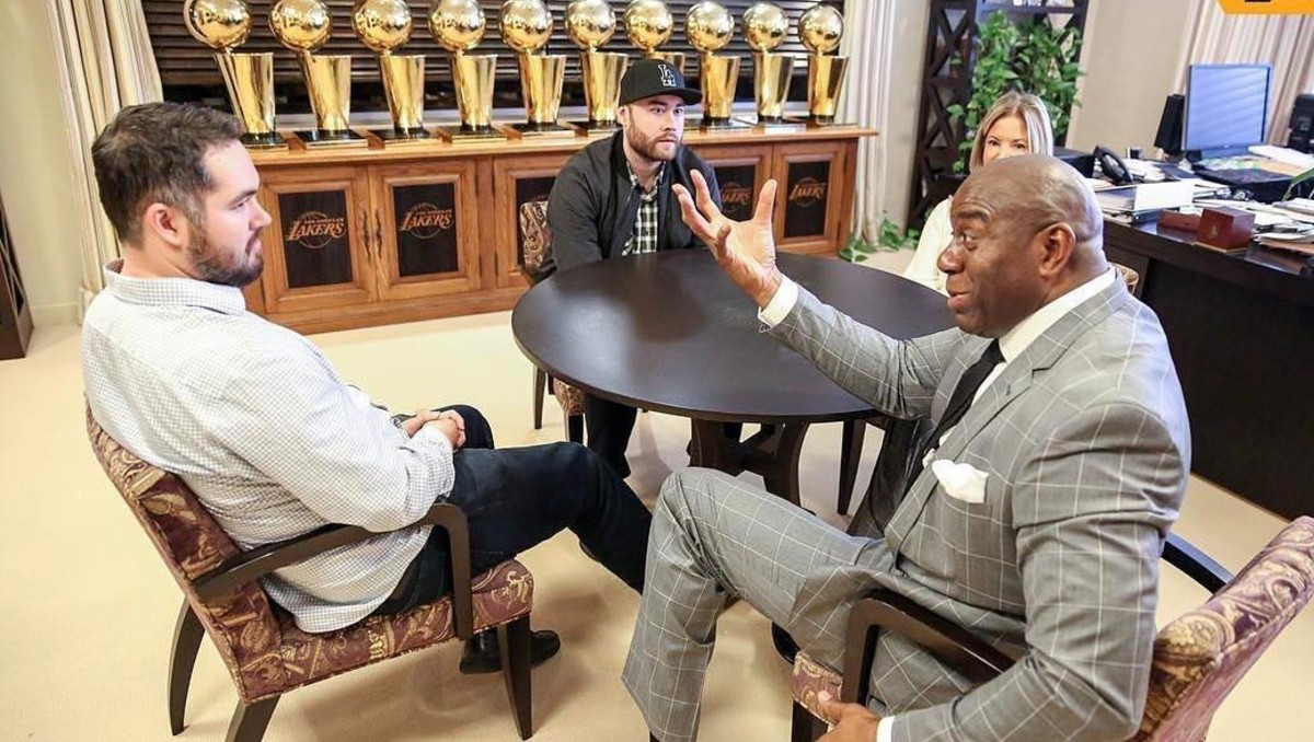 Joey y Jesse Buss dejan sus puestos como directivos en los Lakers (Instagram @jessebusslal)