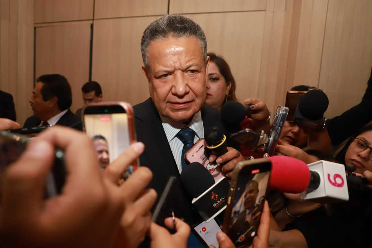 Julio Menchaca Salazar, gobernador de Hidalgo. (Jorge Sánchez)