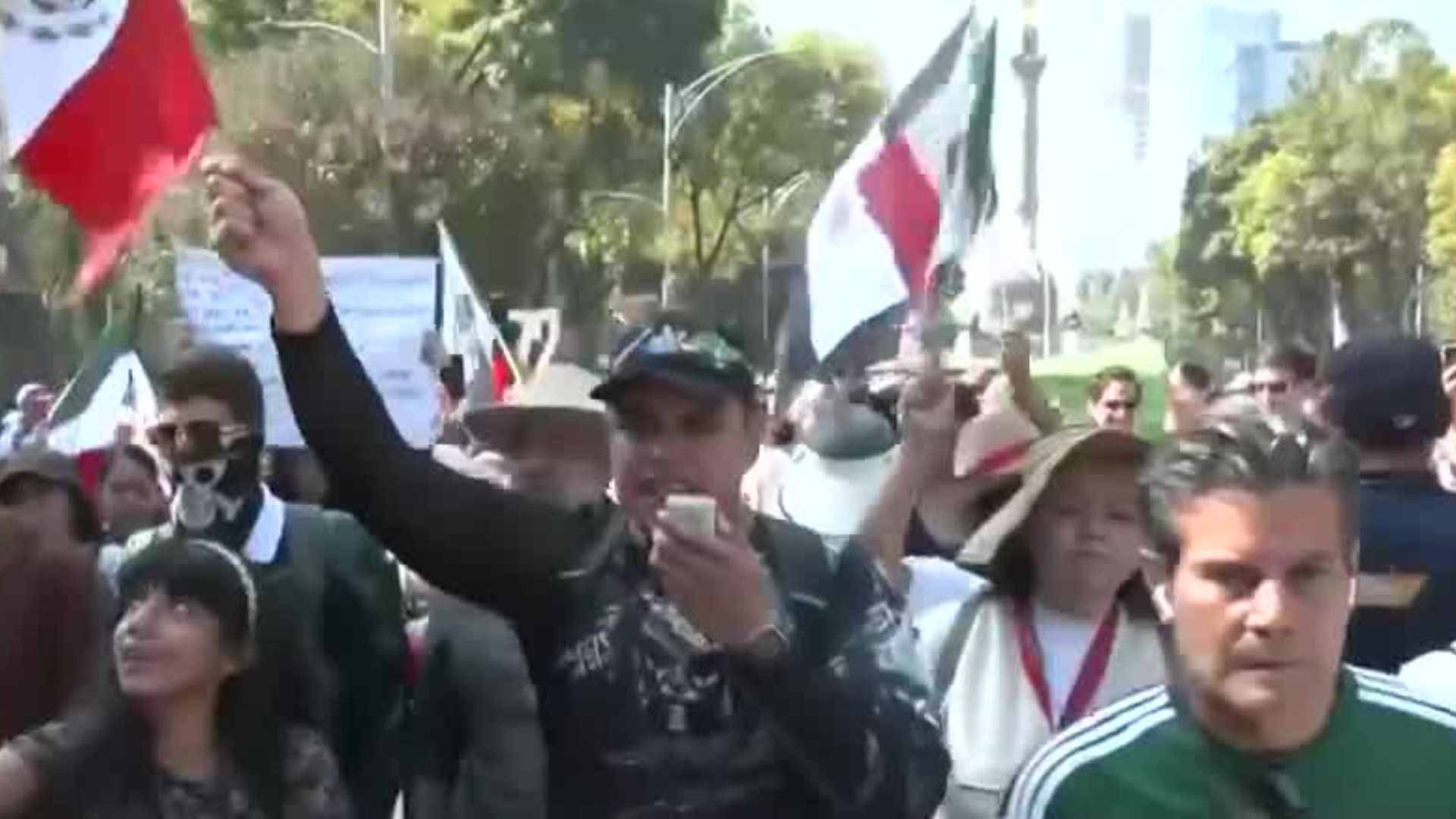 La marcha de la Generación Z acaba sin violencia en la Ciudad de México