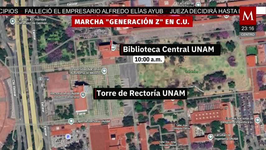 Marcha de la generación Z será en CU | Paola Barquet, 19 de noviembre de 2025