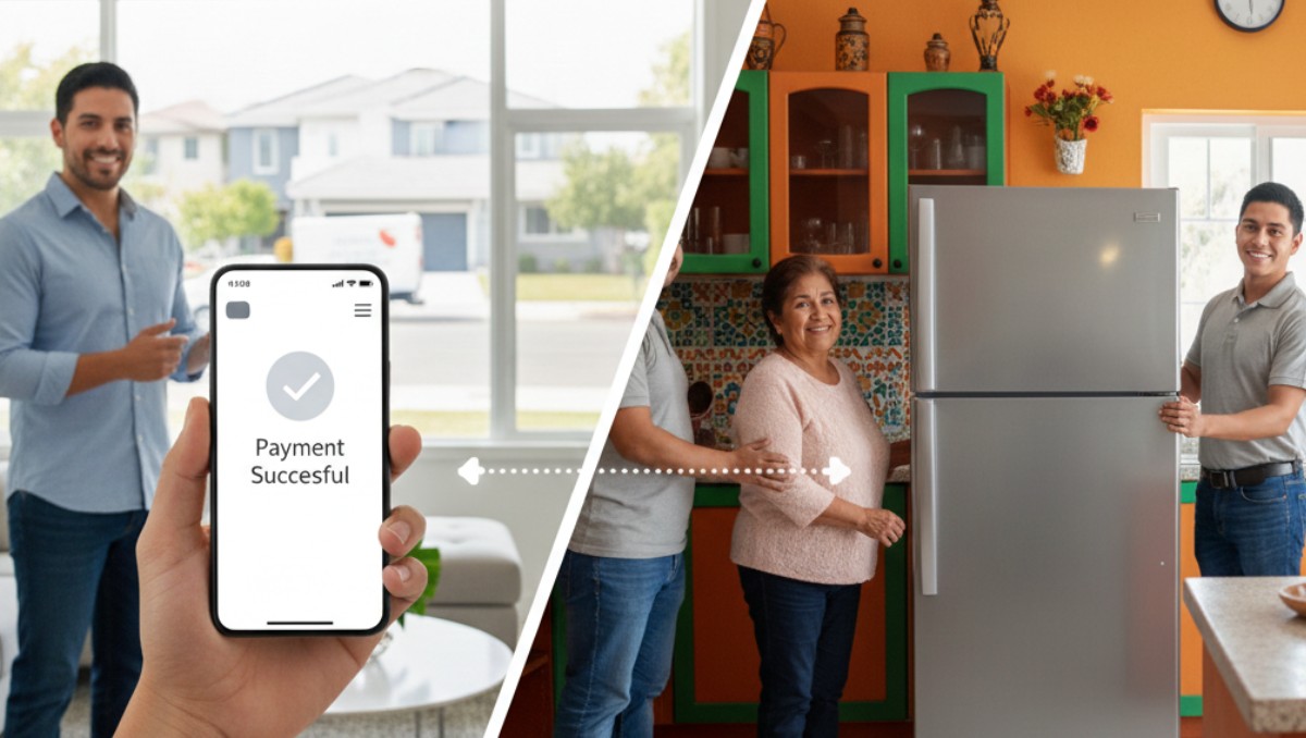 En sus primeros 120 días de operación, la plataforma MandaFacil sumó unas 100 transacciones. Foto: Imagen generada con IA