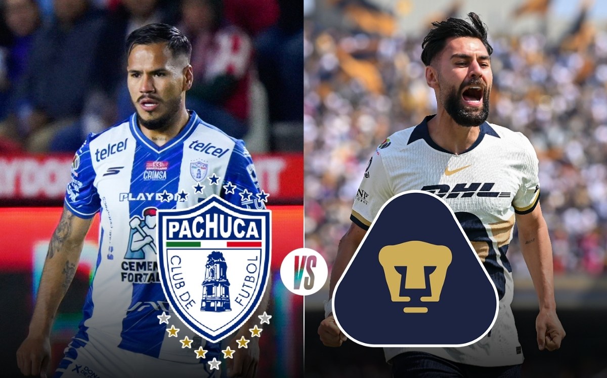 Pachuca vs Pumas EN VIVO: A qué hora y dónde VER partido HOY del Play-In de la Liga MX 2025