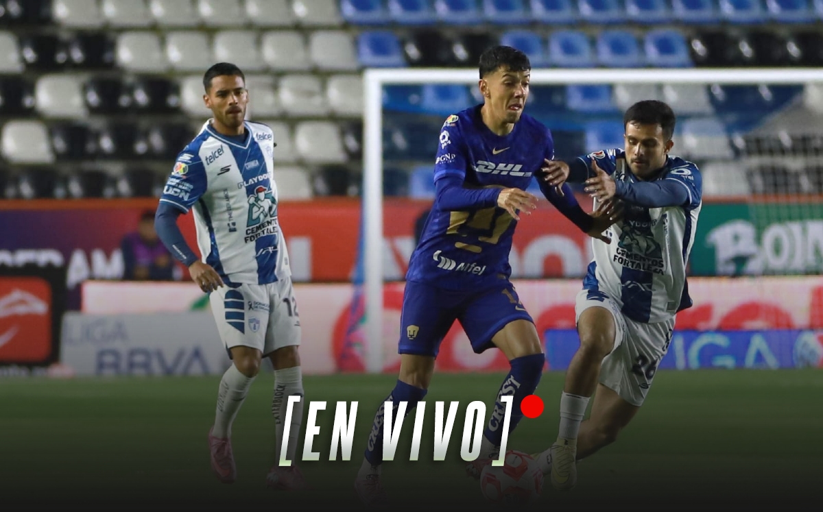 Pachuca vs Pumas EN VIVO: Ver Play-In Liga MX HOY Partido 2025 | Transmisión (Jorge Sánchez)