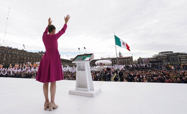 La presidenta Claudia Sheinbaum presentó su primer informe de labores este 1 de septiembre; dio un mensaje desde Palacio Nacional.