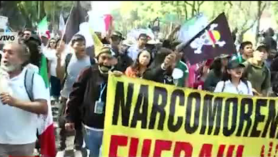 Segunda marcha de la Generación Z en Reforma exige mayor seguridad