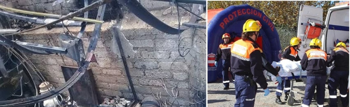 Las victimas tienen quemaduras de segundo y tercer grado en la mayor parte del cuerpo ( Especial )