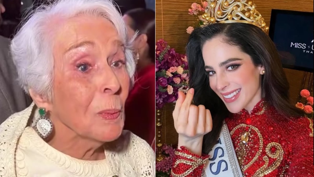 Abuela de Fátima Bosch reacciona al triunfo de su nieta en Miss  Universo | Especial
