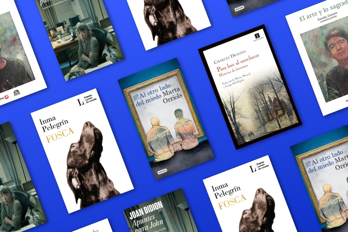 ‘Apuntes para John’, de Joan Didion, encabeza nuestra lista de libros esta semana. (Montaje: Laberinto)