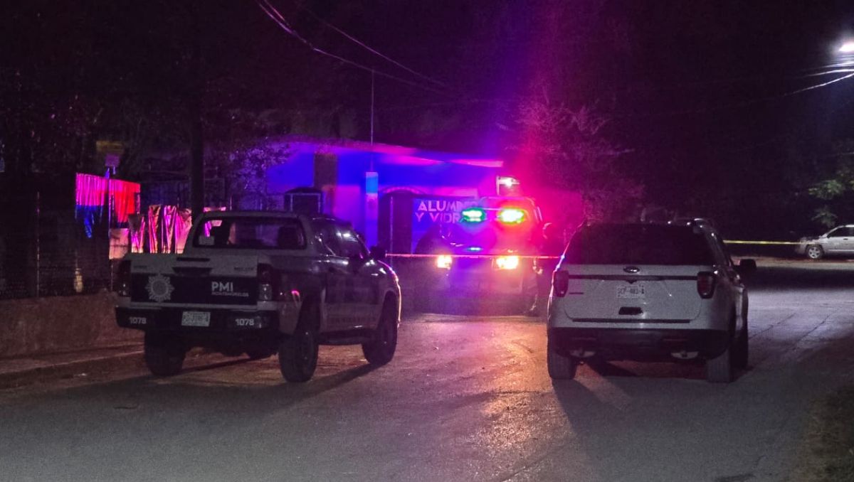 El ataque se registró en la colonia Burócratas de Montemorelos. | Martha Zamora