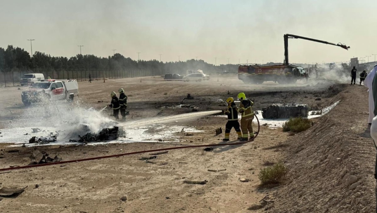 Piloto muere durante accidente en vuelo de exhibición en el Dubai Air Show