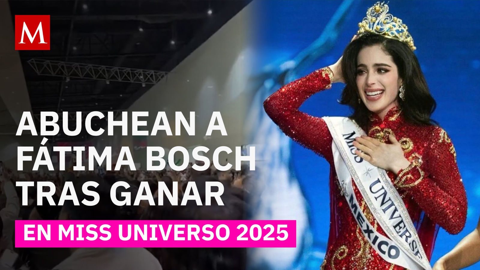 La coronación de Fátima Bosch divide al mundo: gritos de fraude y tensión en Miss Universo 2025