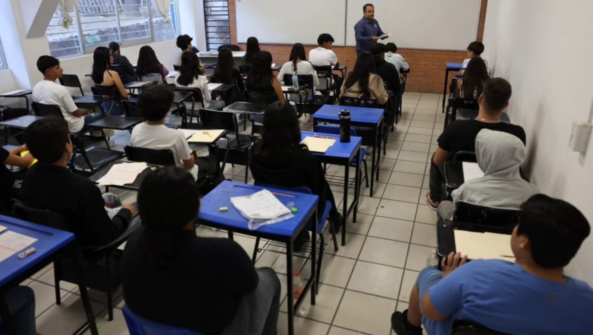 Estudiantes de bachillerato en León. | Archivo