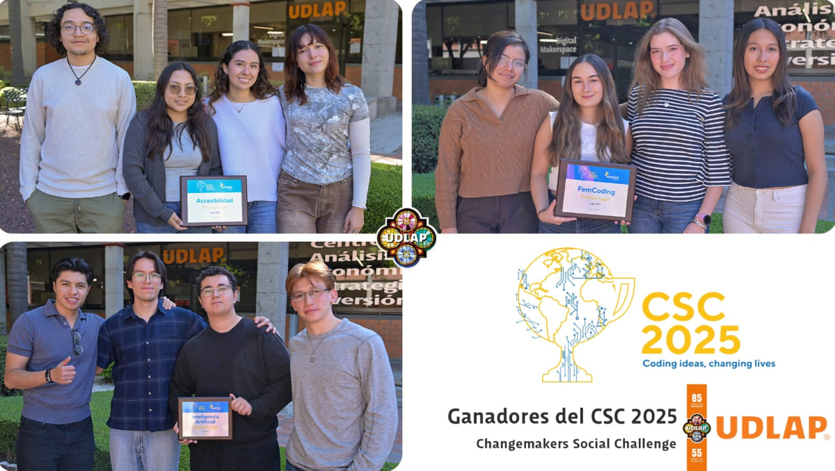 Estudiantes Udlap triunfan en el Changemakers Social Challenge 2025 | Especial