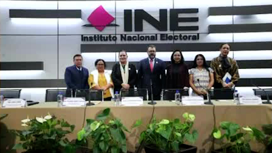 Guadalupe Tadei, presidenta del INE, asume la presidencia del Observatorio