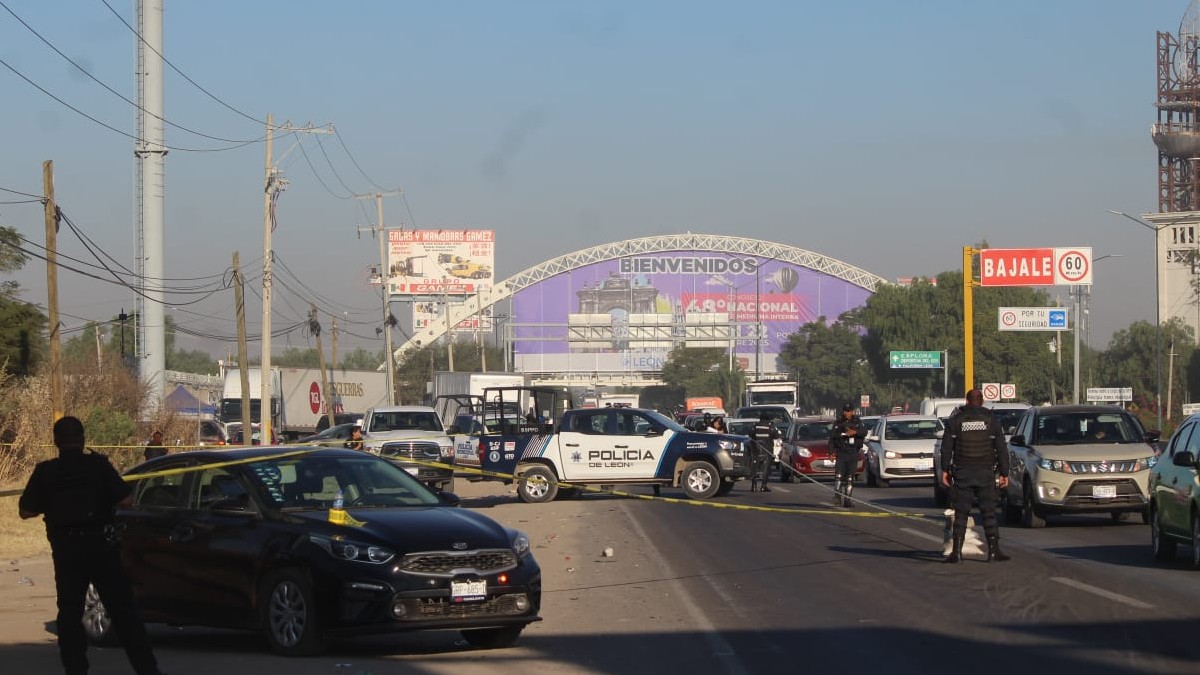 El incidente ocurrió cerca del Puente del Milenio, uno de los puntos con mayor flujo vehicular rumbo a la zona industrial. Foto: Especial