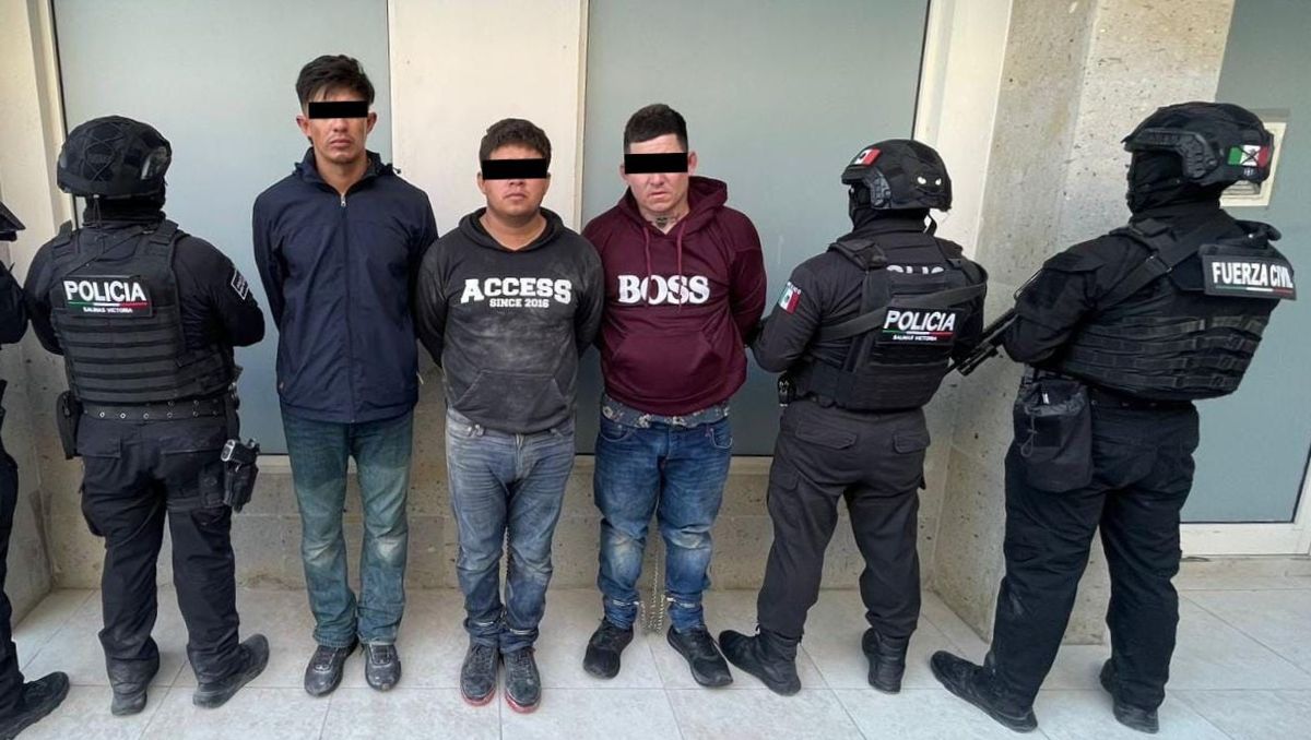 Jonathan “N”, Jesús “N”, de 26 años y Jorge “N” fueron capturados. | Especial