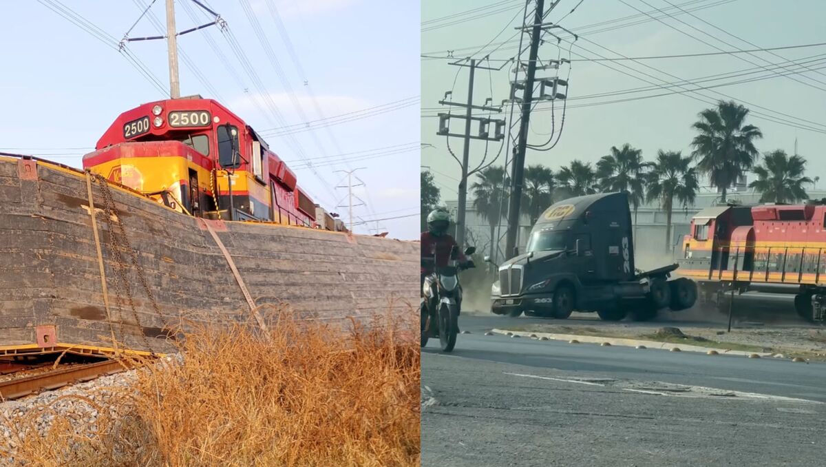 La vialidad en la zona resultó afectada por unas horas. | Especial.