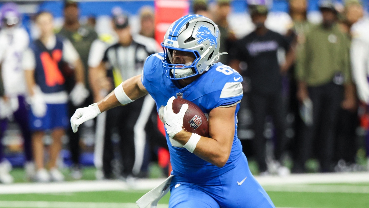 Sam Laporta, de Detroit Lions, se pierde el resto de la temporada de NFL tras cirugía en la espalda