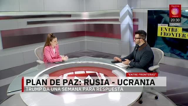 Trump da fecha límite para la paz entre Rusia y Ucrania | Pedro Gamboa, 21 de noviembre de 2025