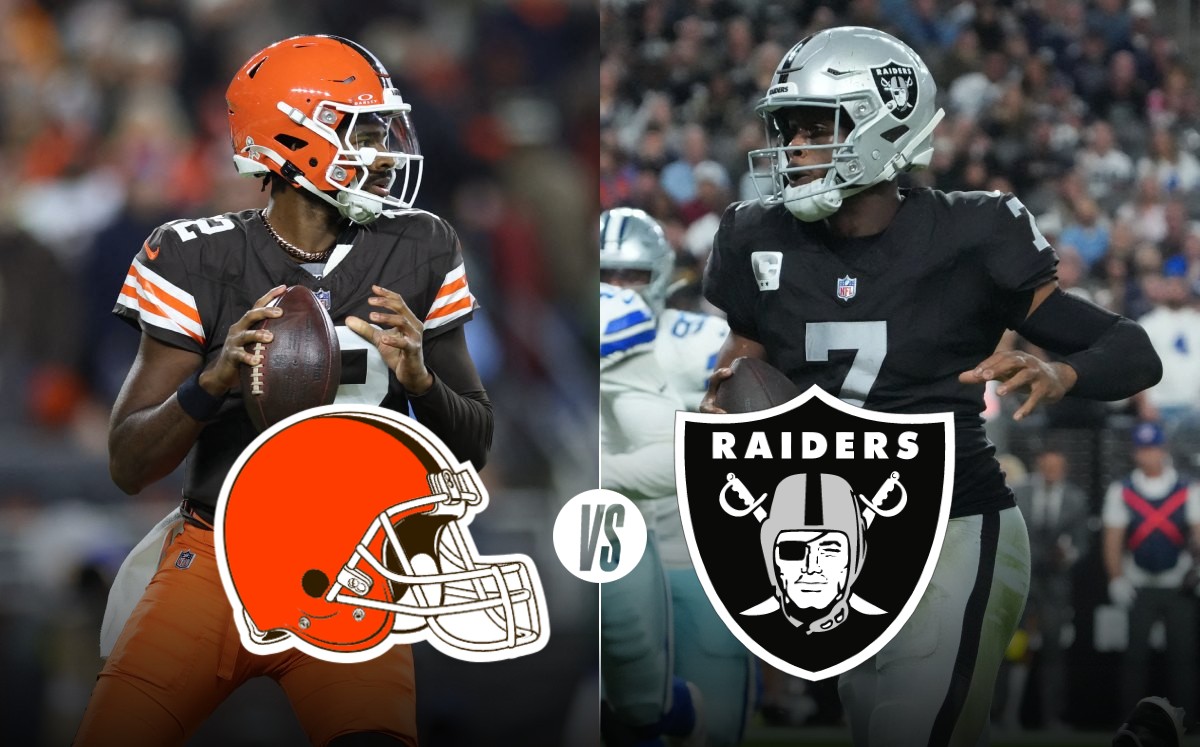Cleveland Browns vs Las Vegas Raiders EN VIVO: A qué hora y dónde VER juego HOY de Semana 12 de NFL 2025