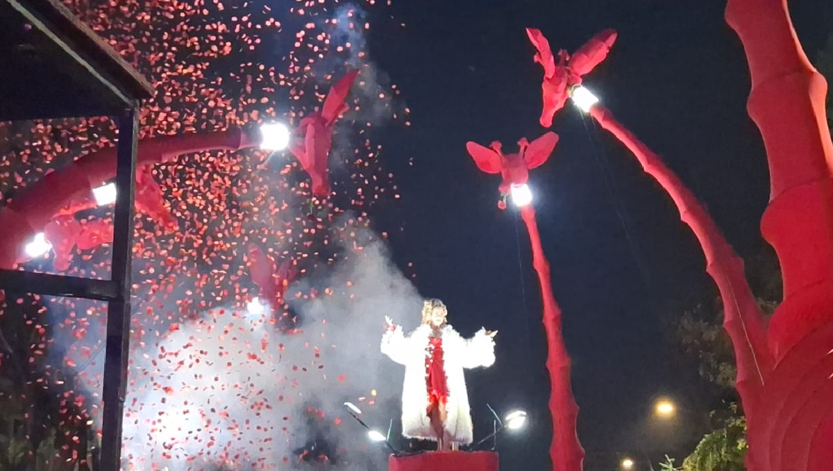El colorido espectáculo se lleva a cabo en los alrededores de La Minerva (Foto: Ricardo Valdivia)