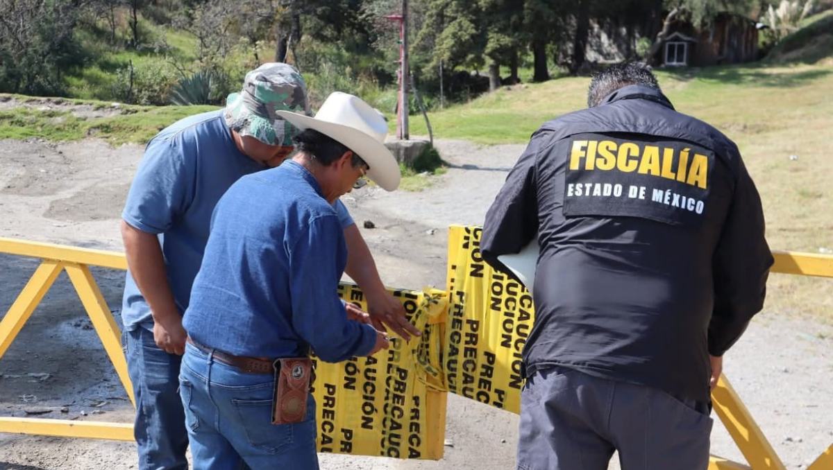 La FGJEM retiró sellos y liberó el manantial de Espíritu Santo en Jilotzingo, antes asegurado por presunta carga ilegal de pipas. Especial