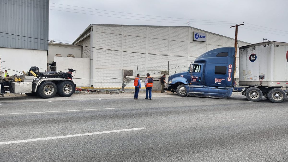 Los hechos ocurrieron en el kilómetro 22 de la carretera a Laredo. Agustín Martínez
