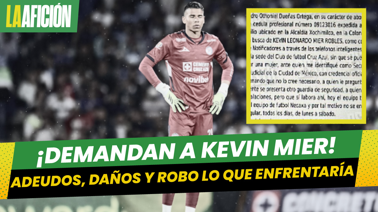 Kevin Mier es demandado en CDMX tras su lesión en Cruz Azul