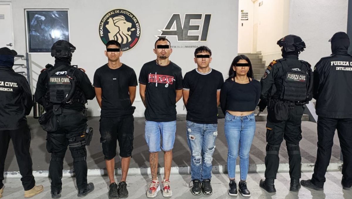 Las personas detenidas fueron puestas a disposición del Ministerio Público. | Especial