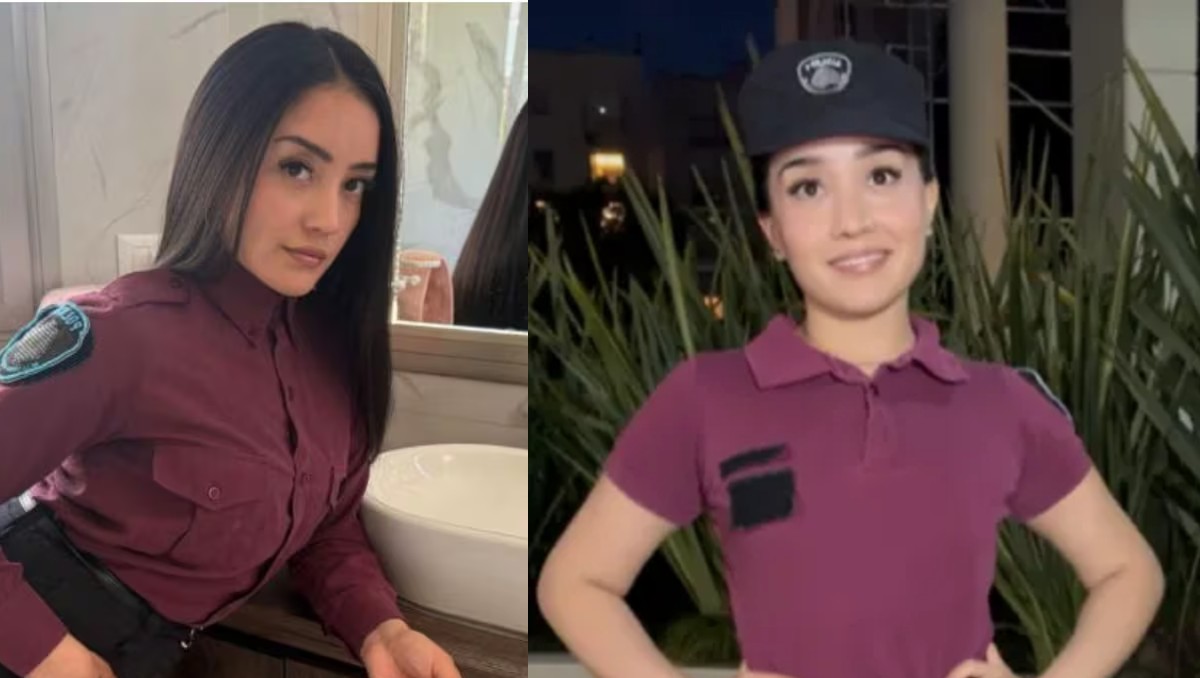 Policía suspendida por grabar videos de TikTok con uniforme. | FOTO. Especial