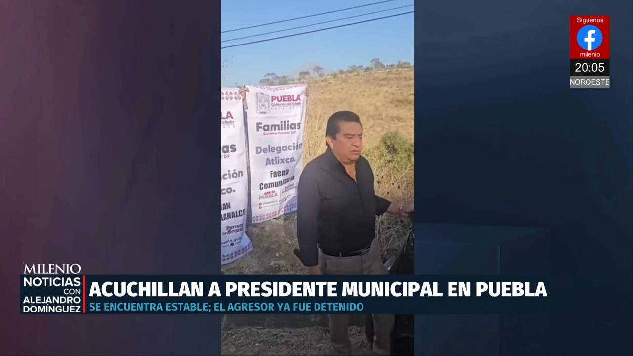 Presidente municipal es herido de gravedad tras atentado en Tianguismanalco