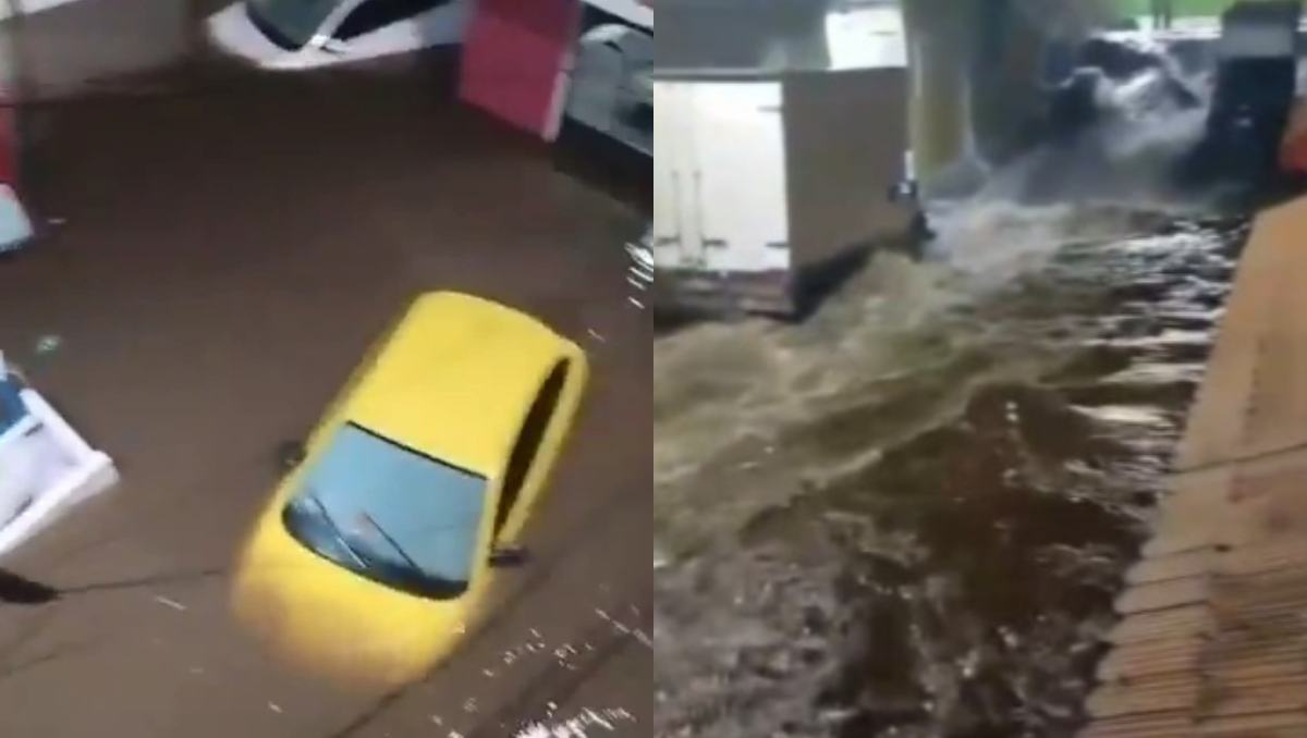 Vecinos de San Miguel Xochimanga sufren inundación tras fractura de ducto de CAEM que desperdició miles de litros de agua. Especial