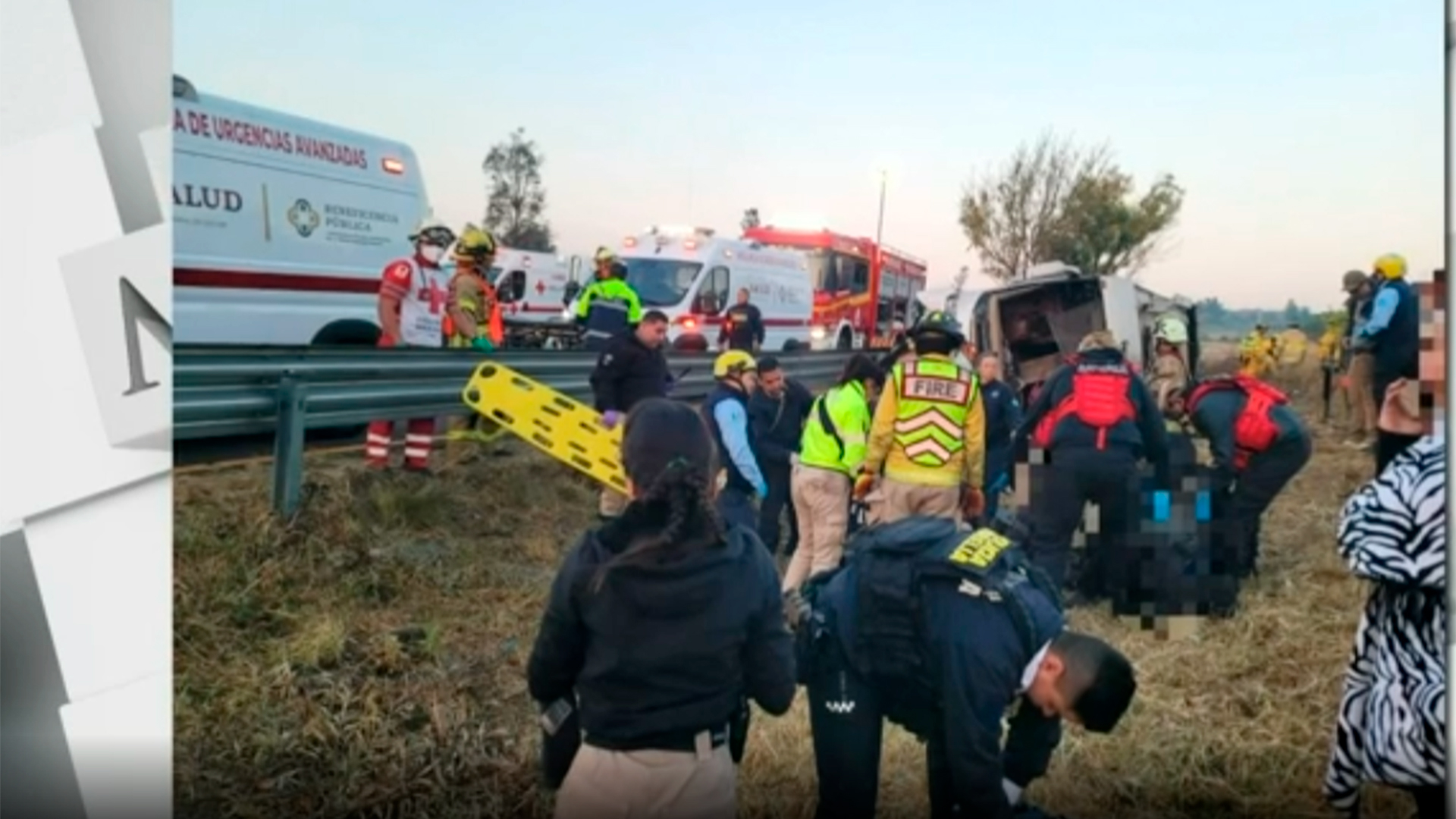 Vuelca autobús en Morelia: 10 muertos y 20 heridos según reportes preliminares