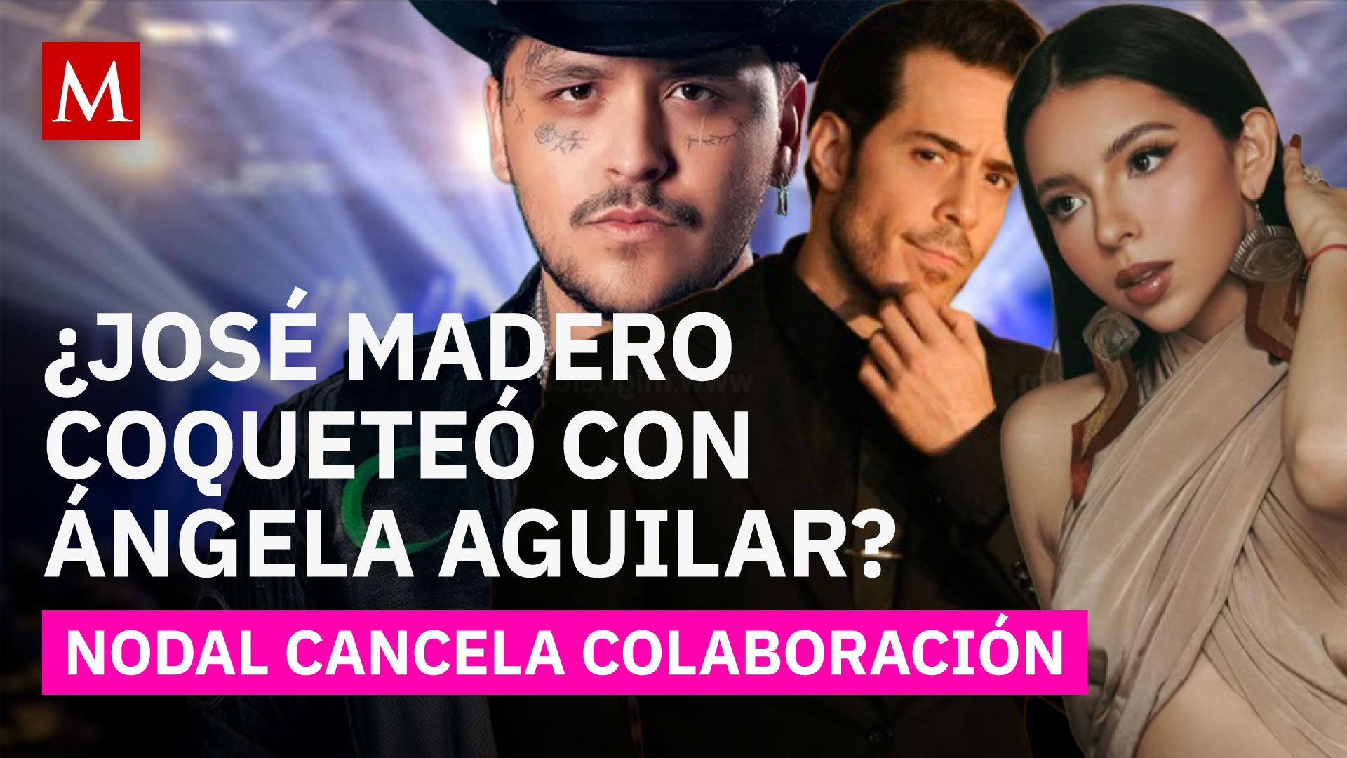 ¿Celos entre artistas? Nodal habría discutido con Madero por coqueteo a Ángela Aguilar