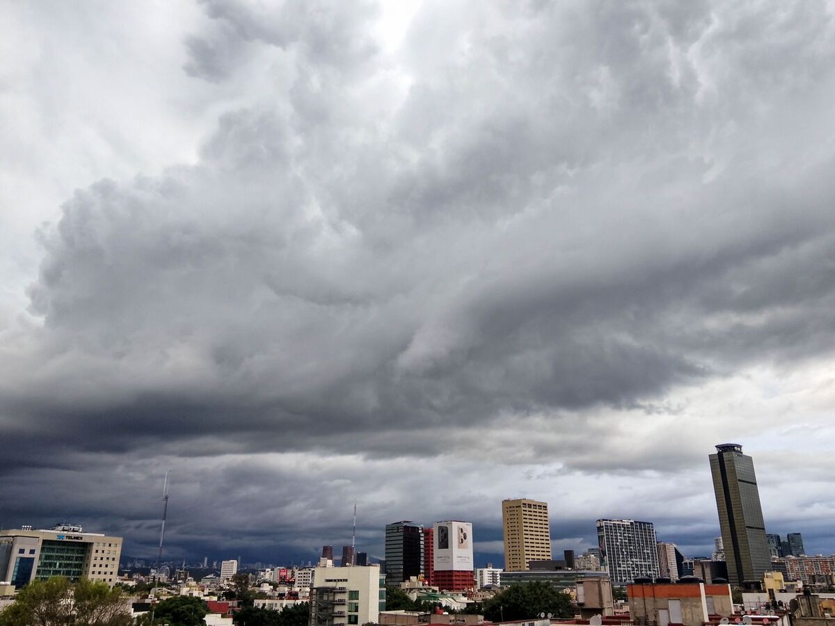Cielo nublado en la Ciudad de México. | Cuartoscuro