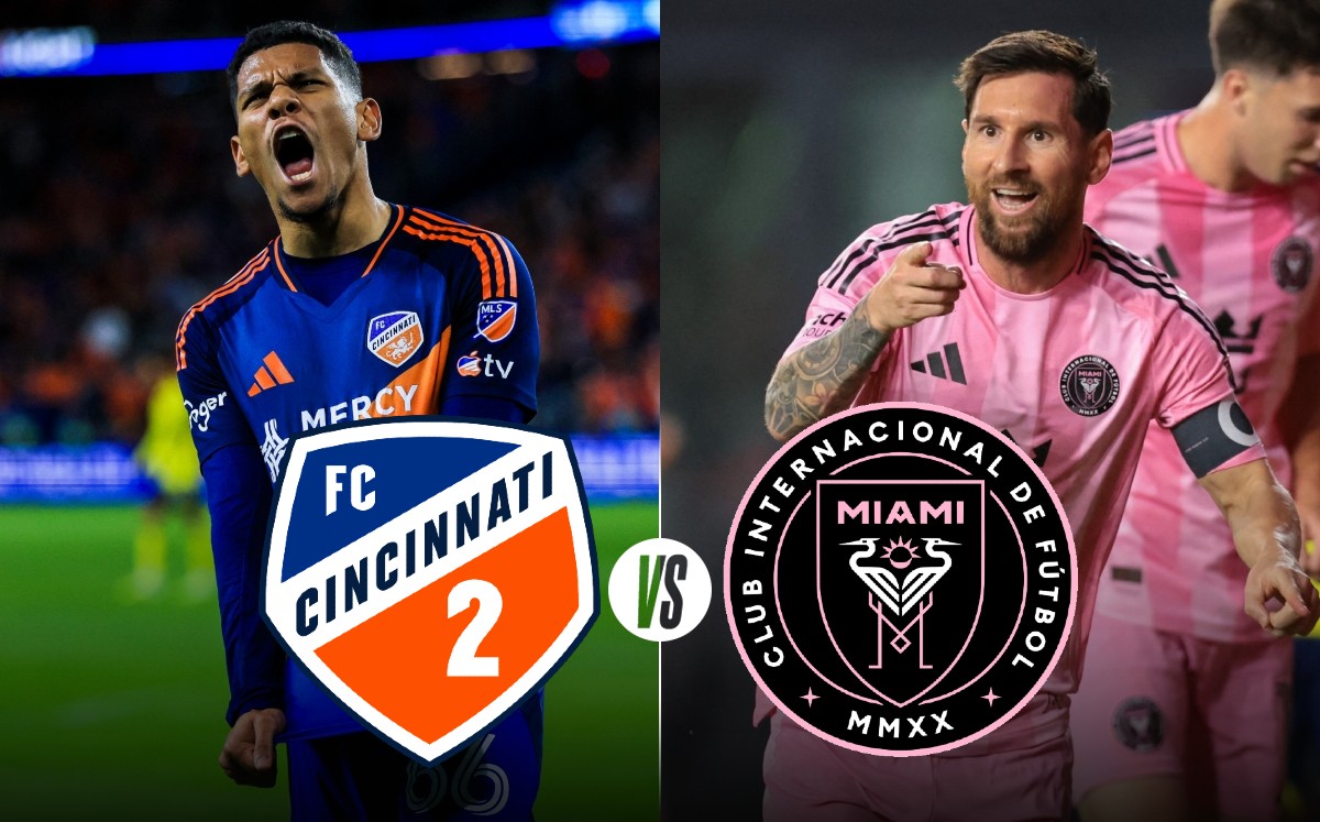 Cincinnati vs Inter Miaimi: ¿Dónde ver semifinales de conferencia de la MLS? (Reuters)