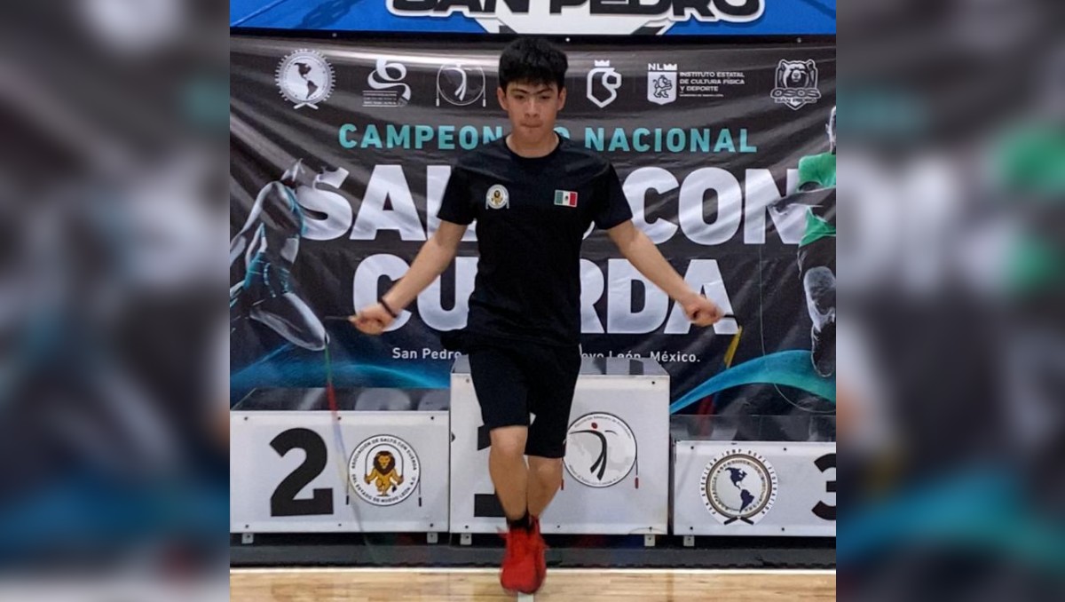 La delegación de Nuevo León se corona en el I Campeonato Nacional de Salto con Cuerda (Martha Cedillo)