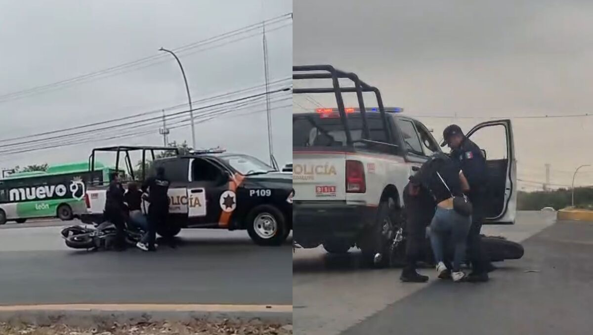 La detención se llevó a cabo sobre la avenida Ruíz Cortines. | Especial.